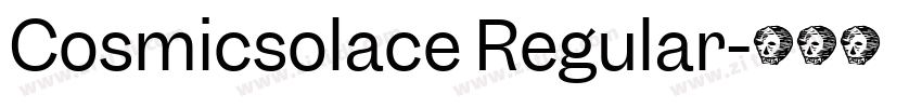 Cosmicsolace Regular字体转换